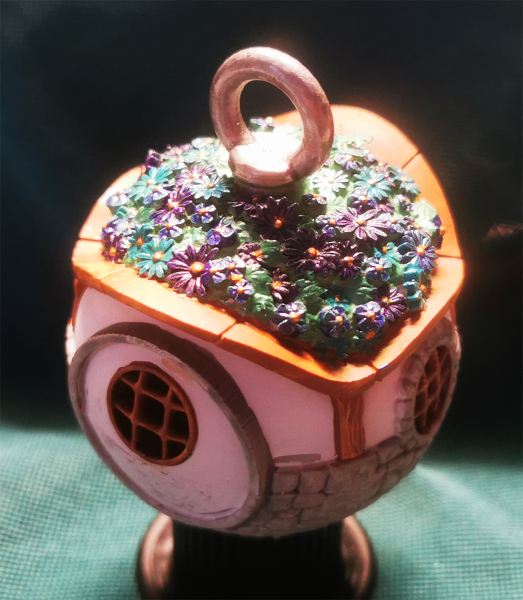 Hobbithaus Kugel zum Aufhängen